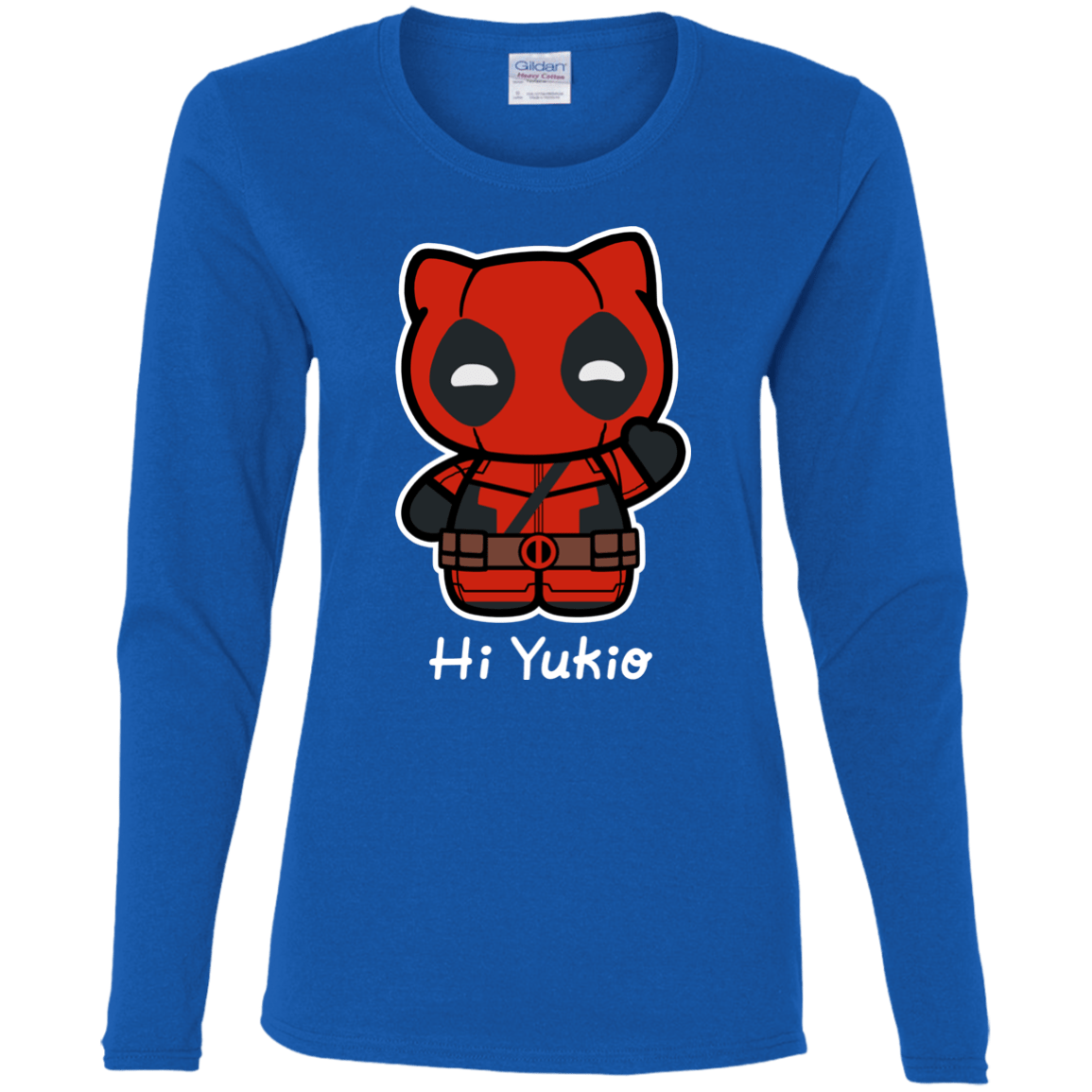 T-Shirts Royal / S Hi Yukio Women's Long Sleeve T-Shirt