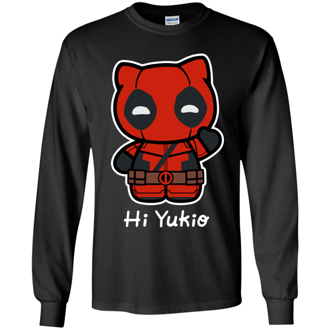 T-Shirts Black / YS Hi Yukio Youth Long Sleeve T-Shirt