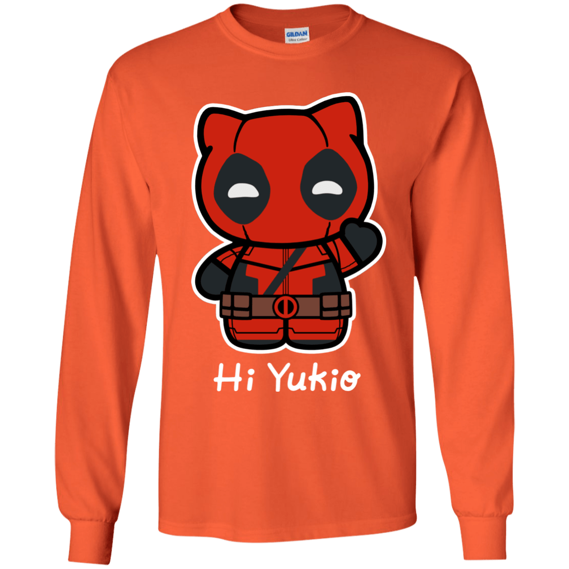T-Shirts Orange / YS Hi Yukio Youth Long Sleeve T-Shirt