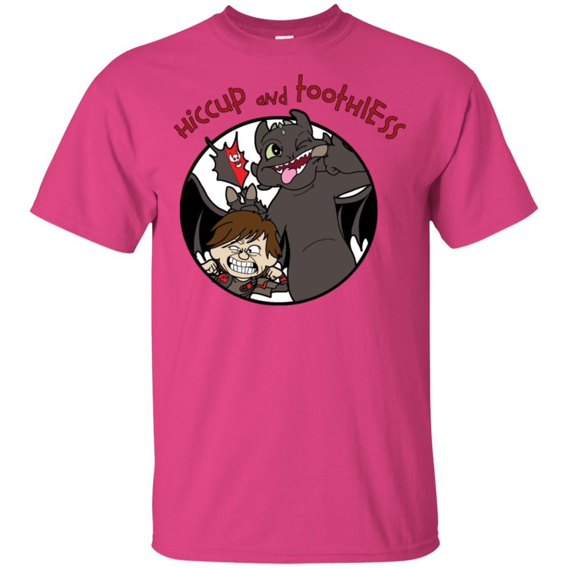 T-Shirts Heliconia / S Hiccup and Toothless T-Shirt