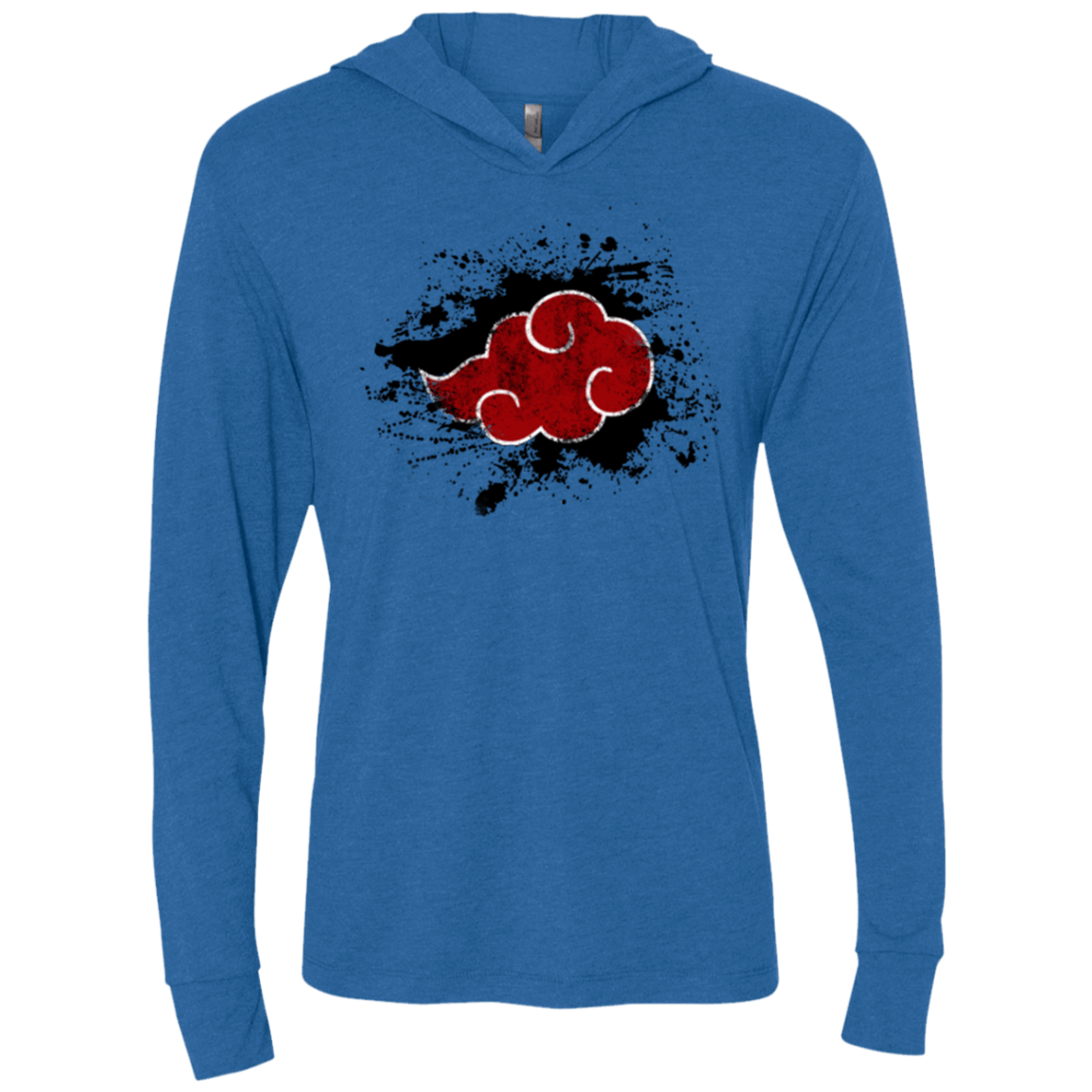 T-Shirts Vintage Royal / X-Small Hidden Organization Triblend Long Sleeve Hoodie Tee