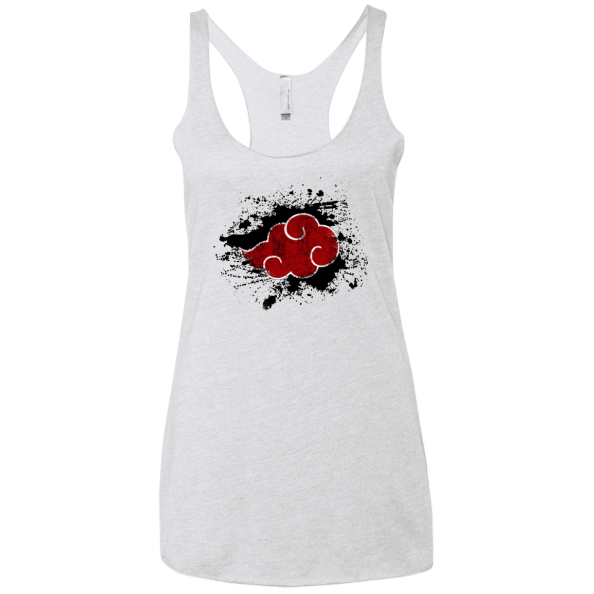 T-Shirts Heather White / X-Small Hidden Organization Women's Triblend Racerback Tank