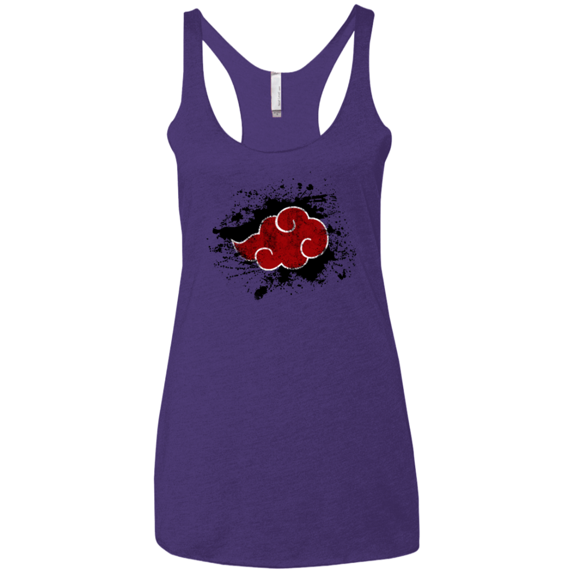 T-Shirts Purple / X-Small Hidden Organization Women's Triblend Racerback Tank