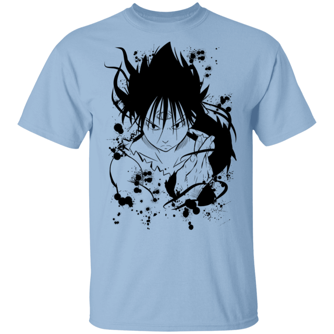 T-Shirts Light Blue / S Hiei Tinta T-Shirt