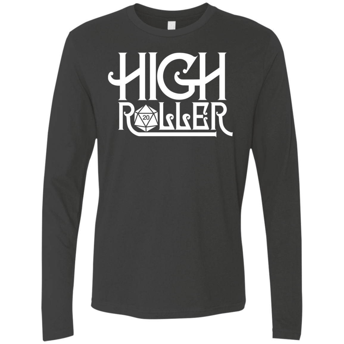 T-Shirts Heavy Metal / Small High Roller Men's Premium Long Sleeve
