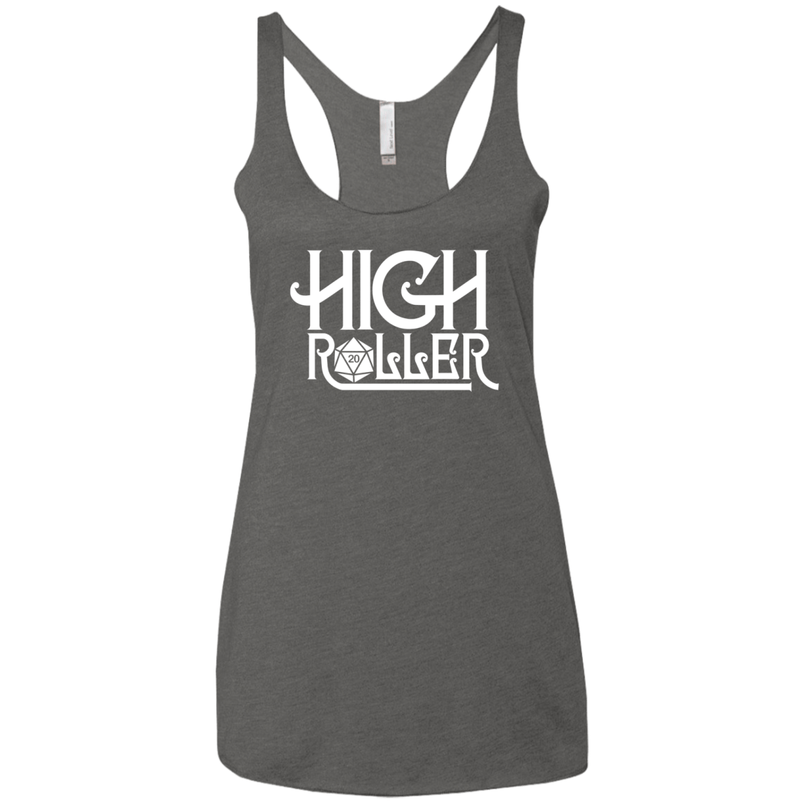 T-Shirts Premium Heather / X-Small High Roller Women's Triblend Racerback Tank