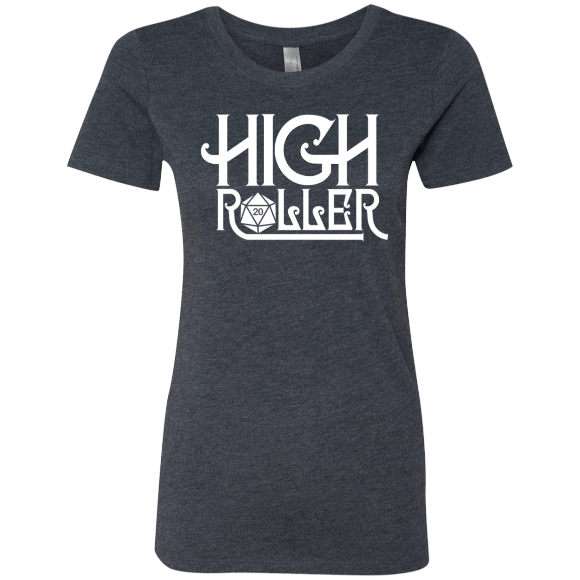 T-Shirts Vintage Navy / Small High Roller Women's Triblend T-Shirt