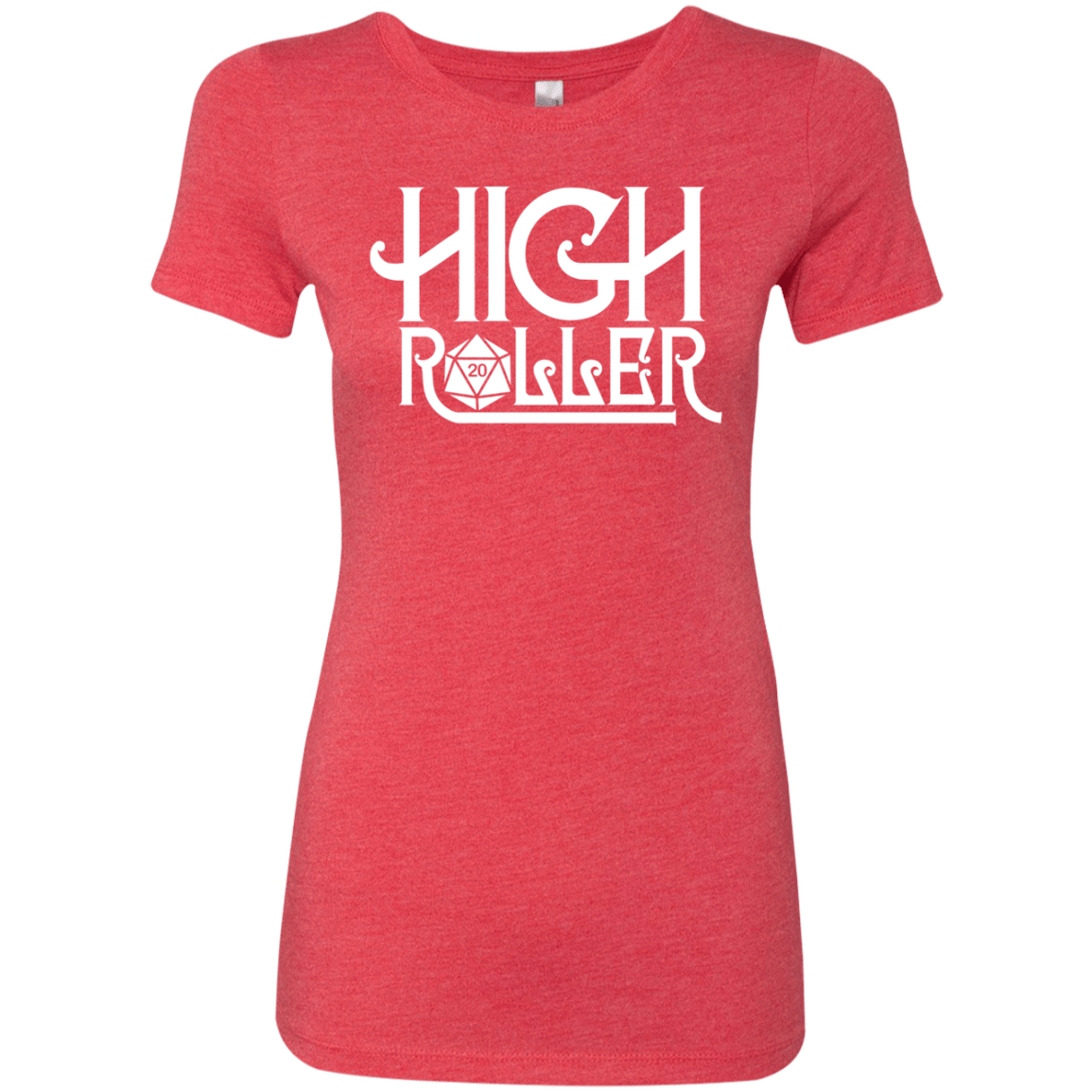 T-Shirts Vintage Red / Small High Roller Women's Triblend T-Shirt