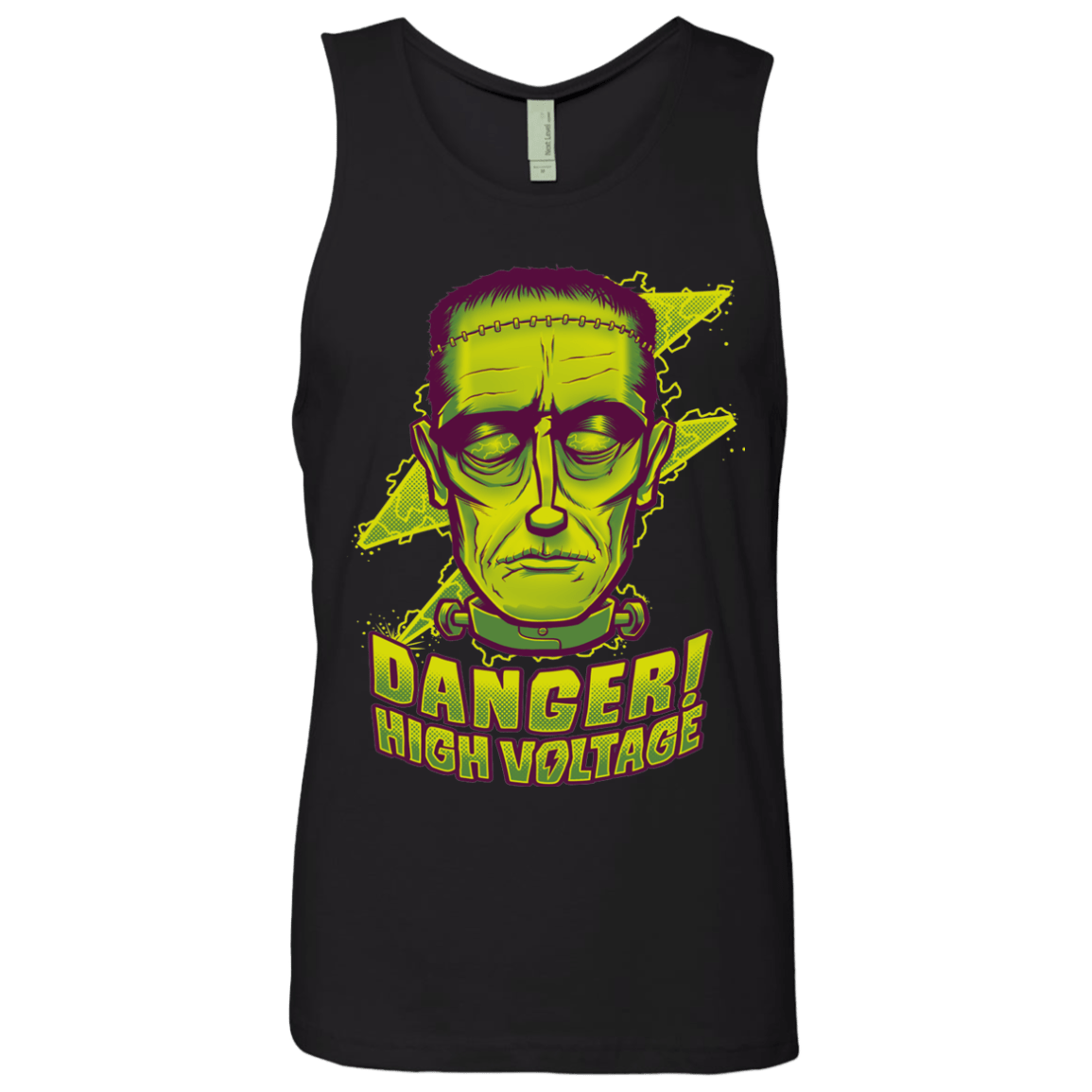 T-Shirts Black / Small HIGH VOLTAGE Men's Premium Tank Top