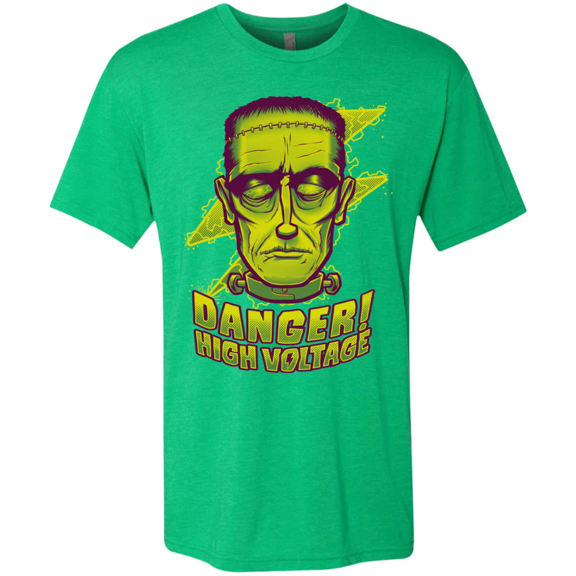 T-Shirts Envy / Small HIGH VOLTAGE Men's Triblend T-Shirt