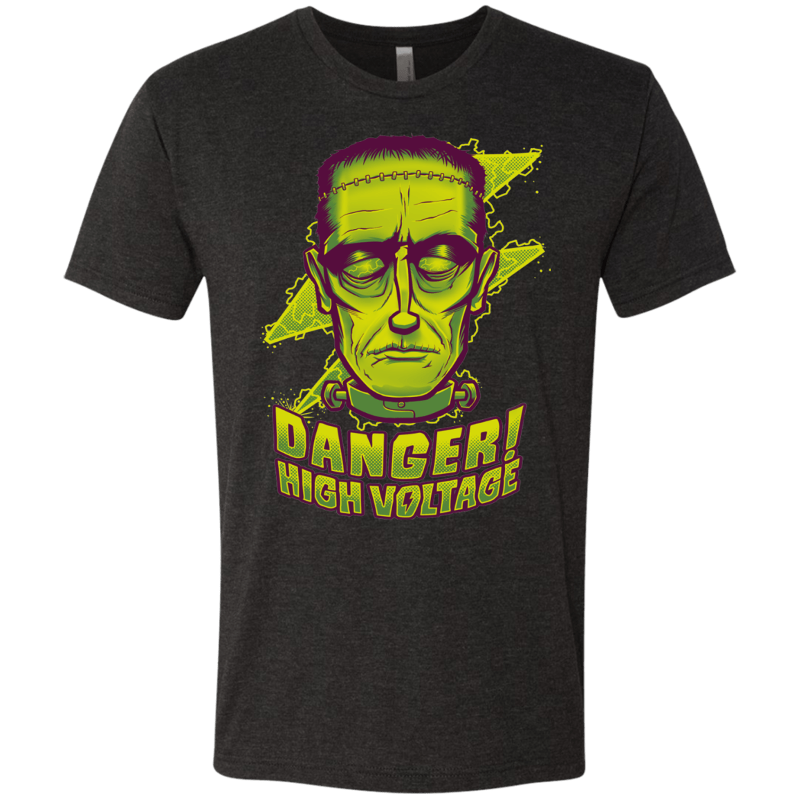 T-Shirts Vintage Black / Small HIGH VOLTAGE Men's Triblend T-Shirt