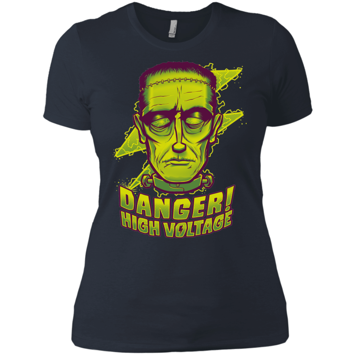 T-Shirts Indigo / X-Small HIGH VOLTAGE Women's Premium T-Shirt