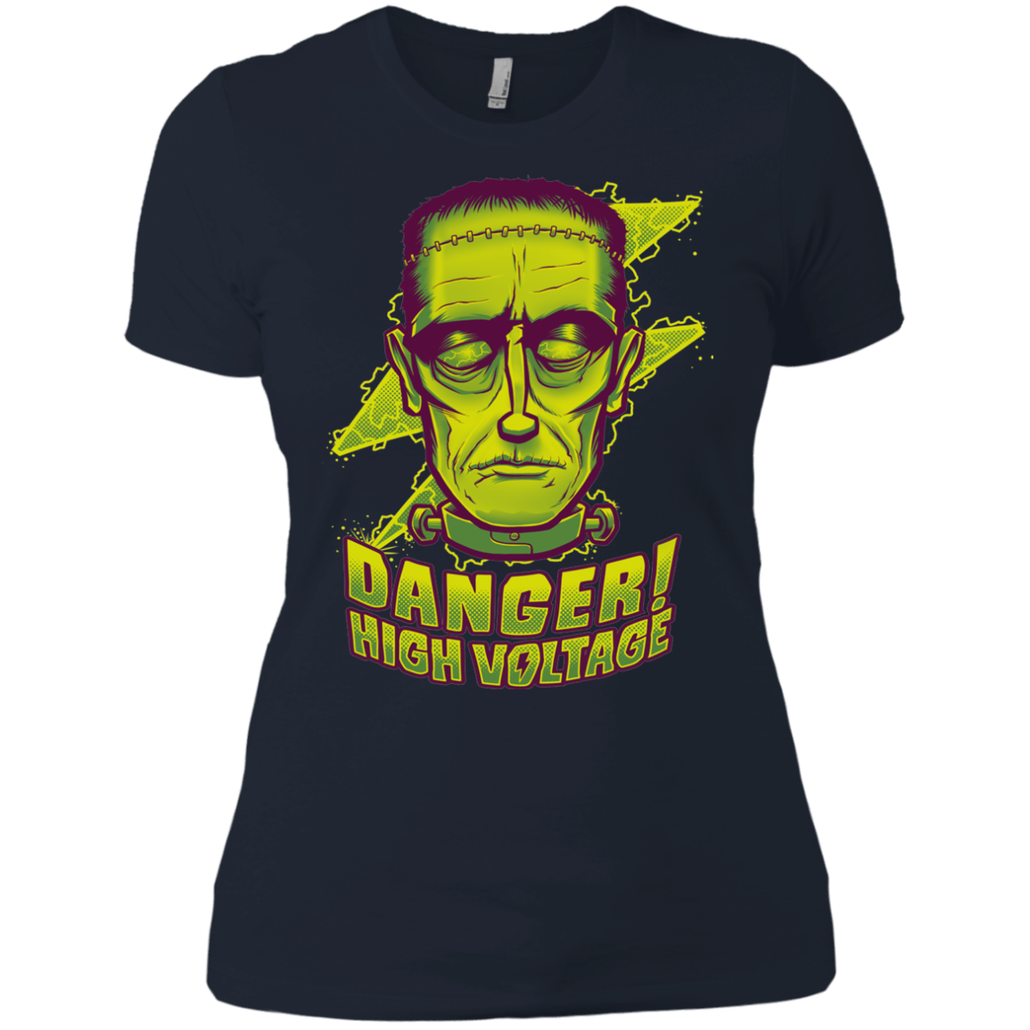 T-Shirts Midnight Navy / X-Small HIGH VOLTAGE Women's Premium T-Shirt
