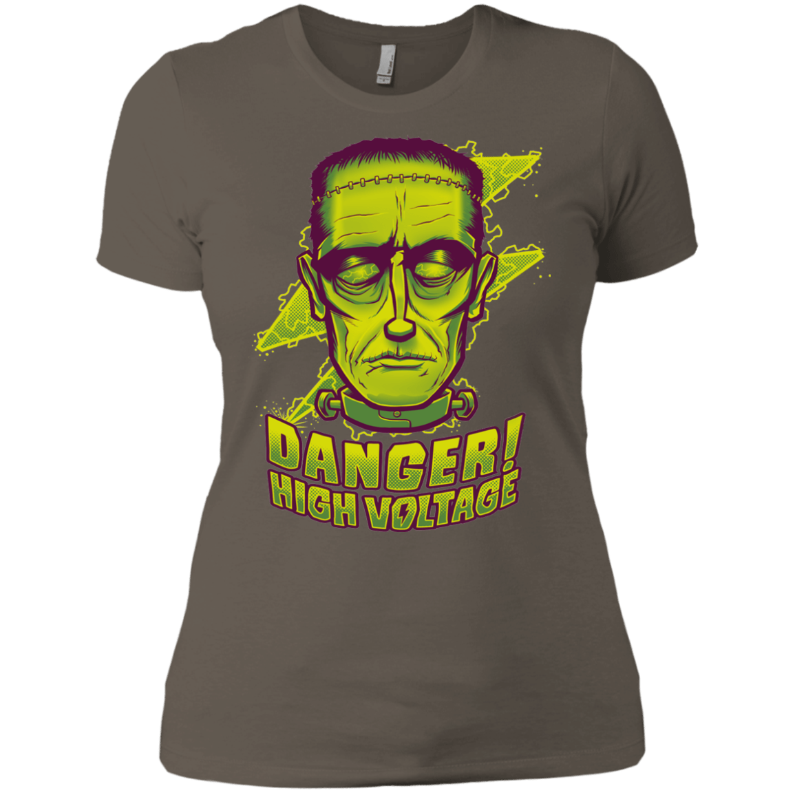 T-Shirts Warm Grey / X-Small HIGH VOLTAGE Women's Premium T-Shirt