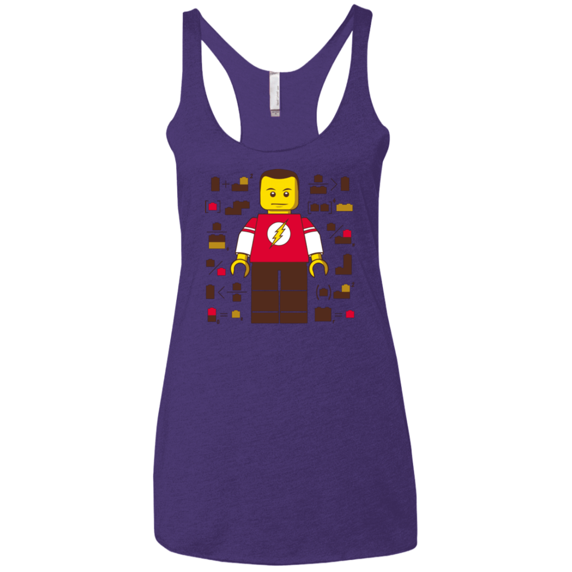 T-Shirts Purple / X-Small Highly Illogical Women's Triblend Racerback Tank