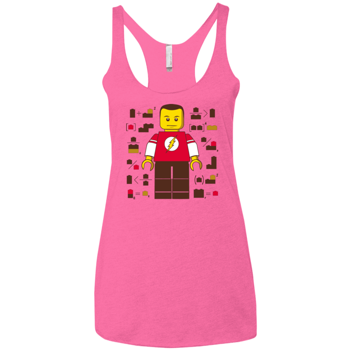 T-Shirts Vintage Pink / X-Small Highly Illogical Women's Triblend Racerback Tank