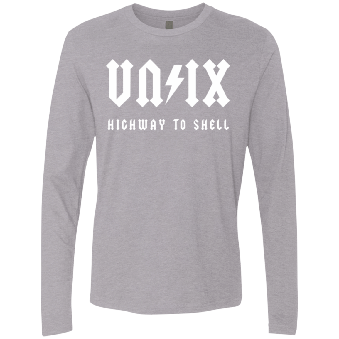 T-Shirts Heather Grey / Small Highway to shell Men's Premium Long Sleeve