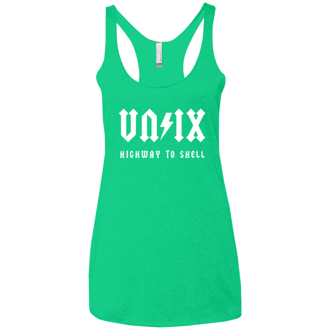 T-Shirts Envy / X-Small Highway to shell Women's Triblend Racerback Tank
