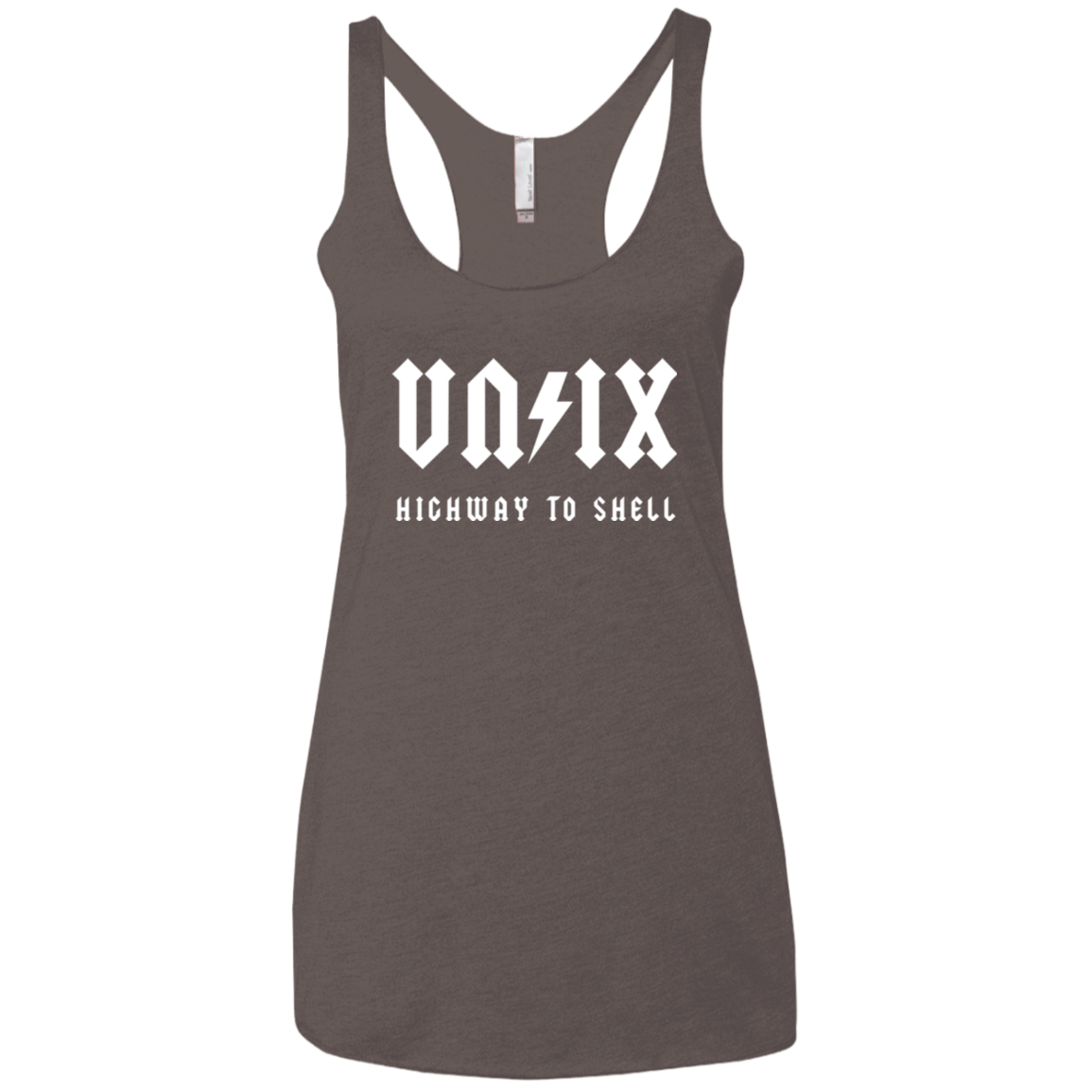 T-Shirts Macchiato / X-Small Highway to shell Women's Triblend Racerback Tank