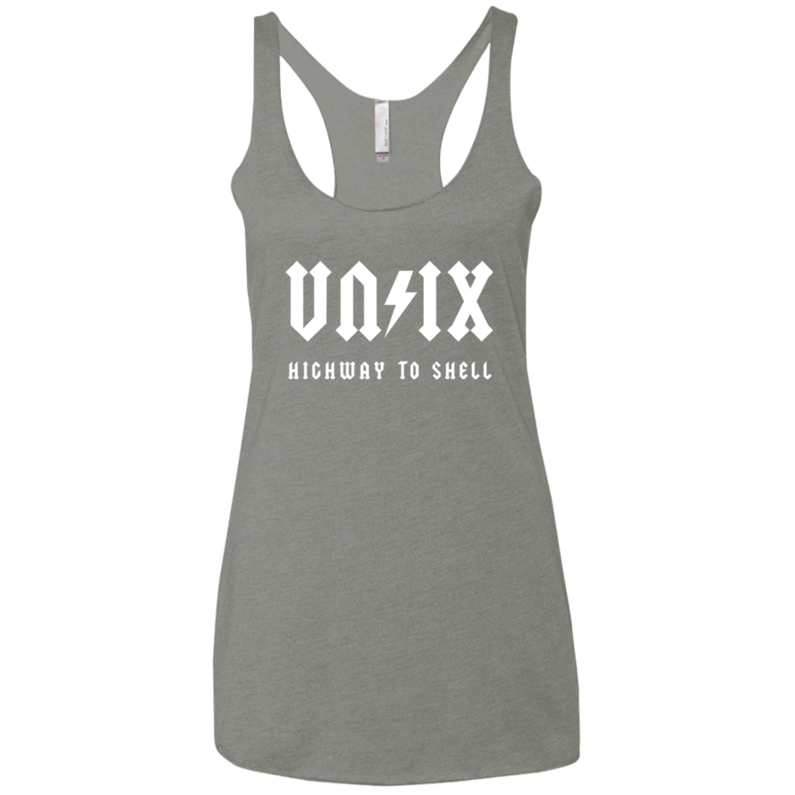 T-Shirts Venetian Grey / X-Small Highway to shell Women's Triblend Racerback Tank