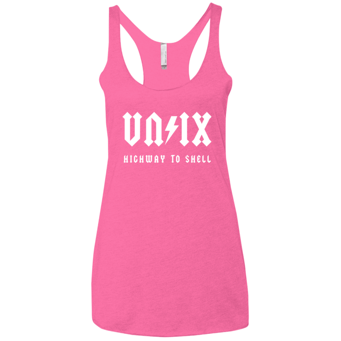 T-Shirts Vintage Pink / X-Small Highway to shell Women's Triblend Racerback Tank