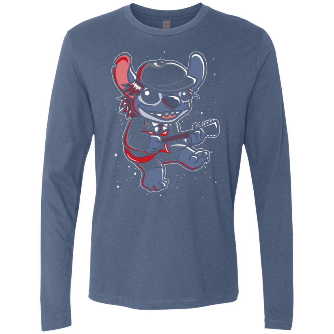 T-Shirts Indigo / Small Highway to Space Men's Premium Long Sleeve