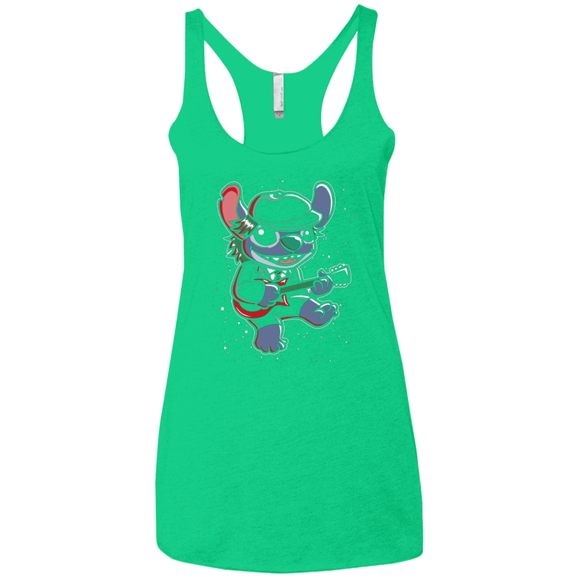T-Shirts Envy / X-Small Highway to Space Women's Triblend Racerback Tank
