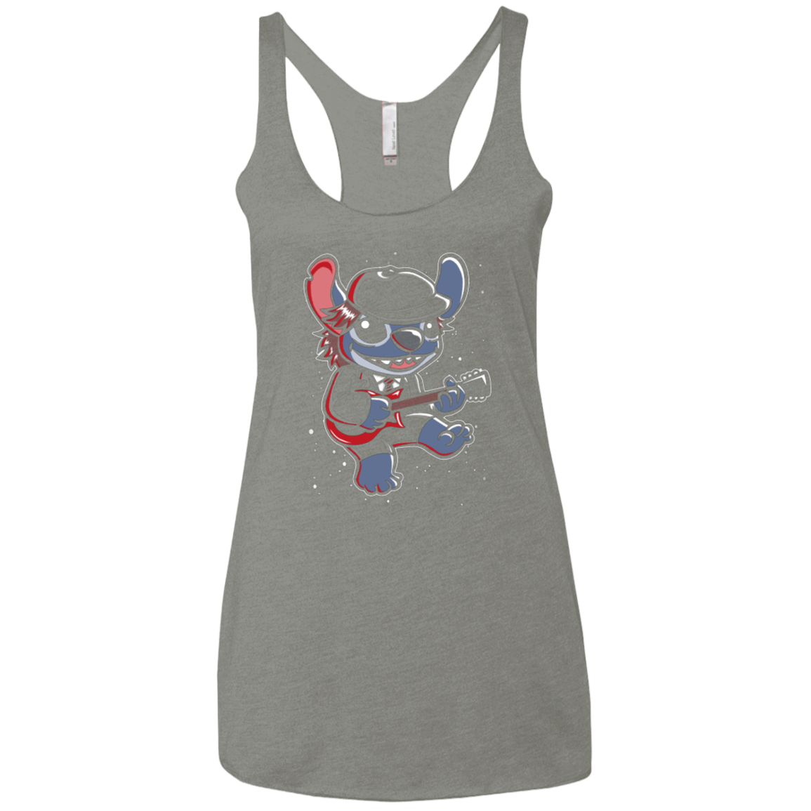T-Shirts Venetian Grey / X-Small Highway to Space Women's Triblend Racerback Tank