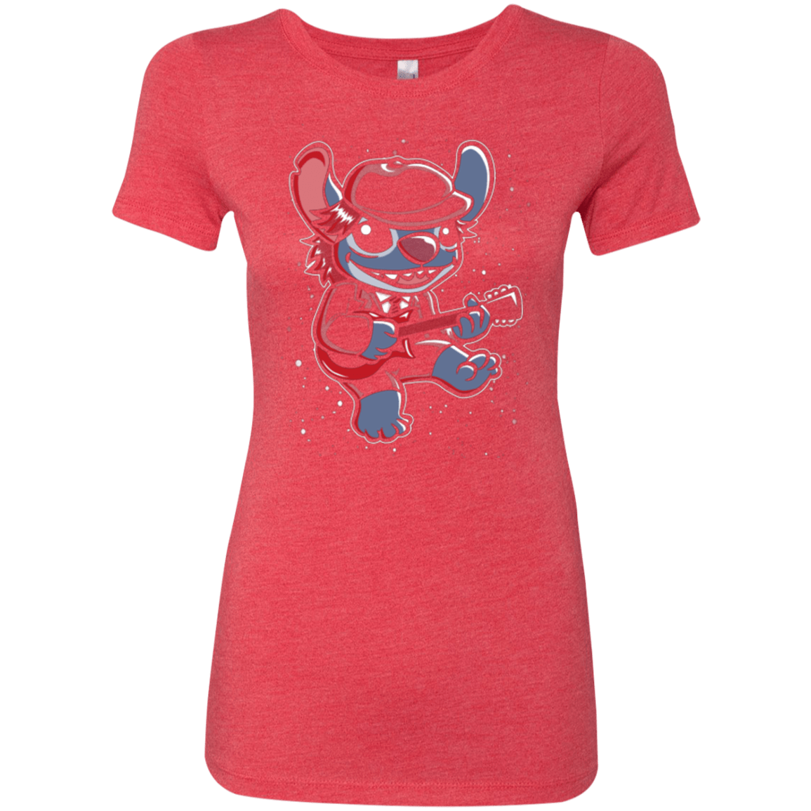 T-Shirts Vintage Red / Small Highway to Space Women's Triblend T-Shirt