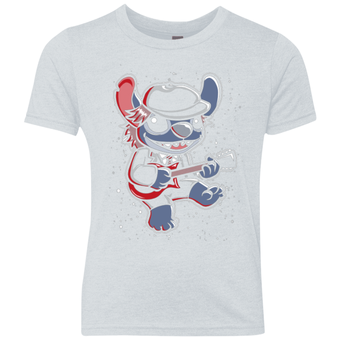 T-Shirts Heather White / YXS Highway to Space Youth Triblend T-Shirt