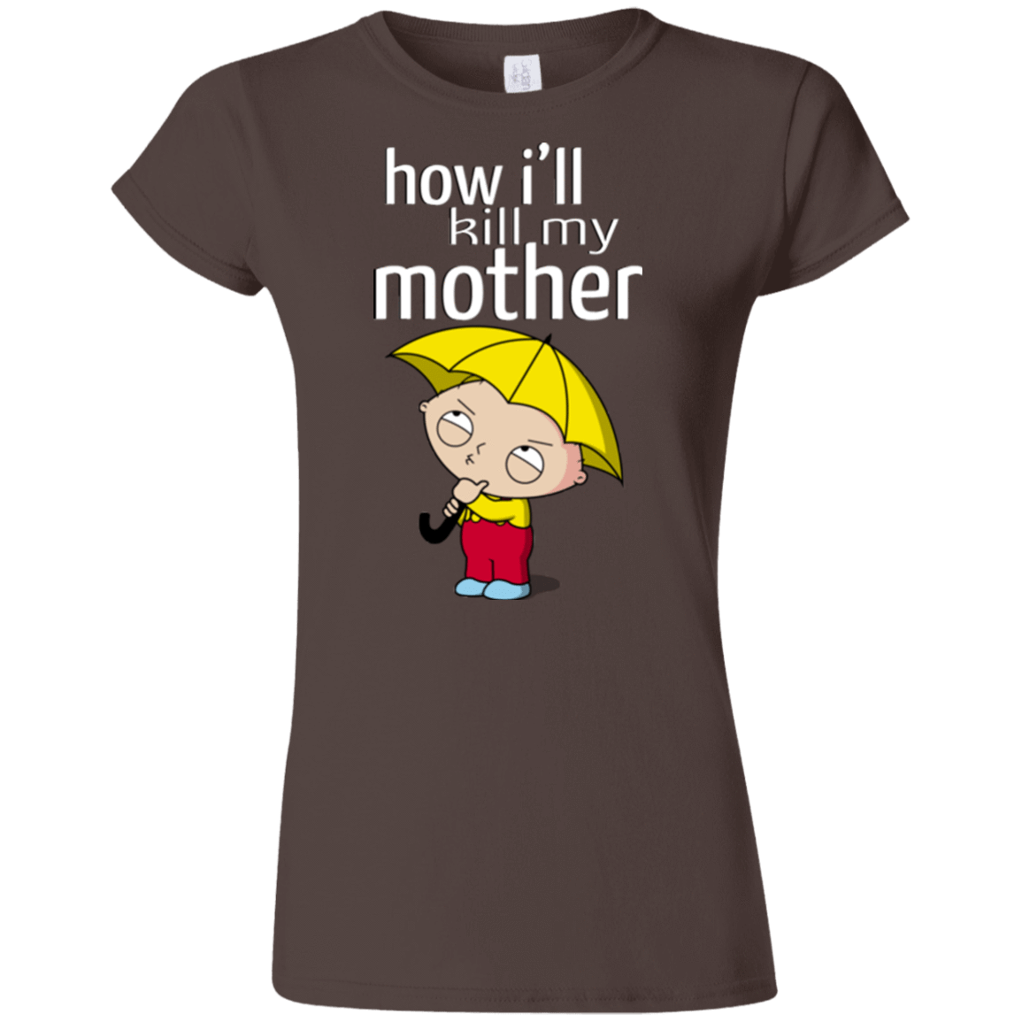 T-Shirts Dark Chocolate / S HIKMM Junior Slimmer-Fit T-Shirt