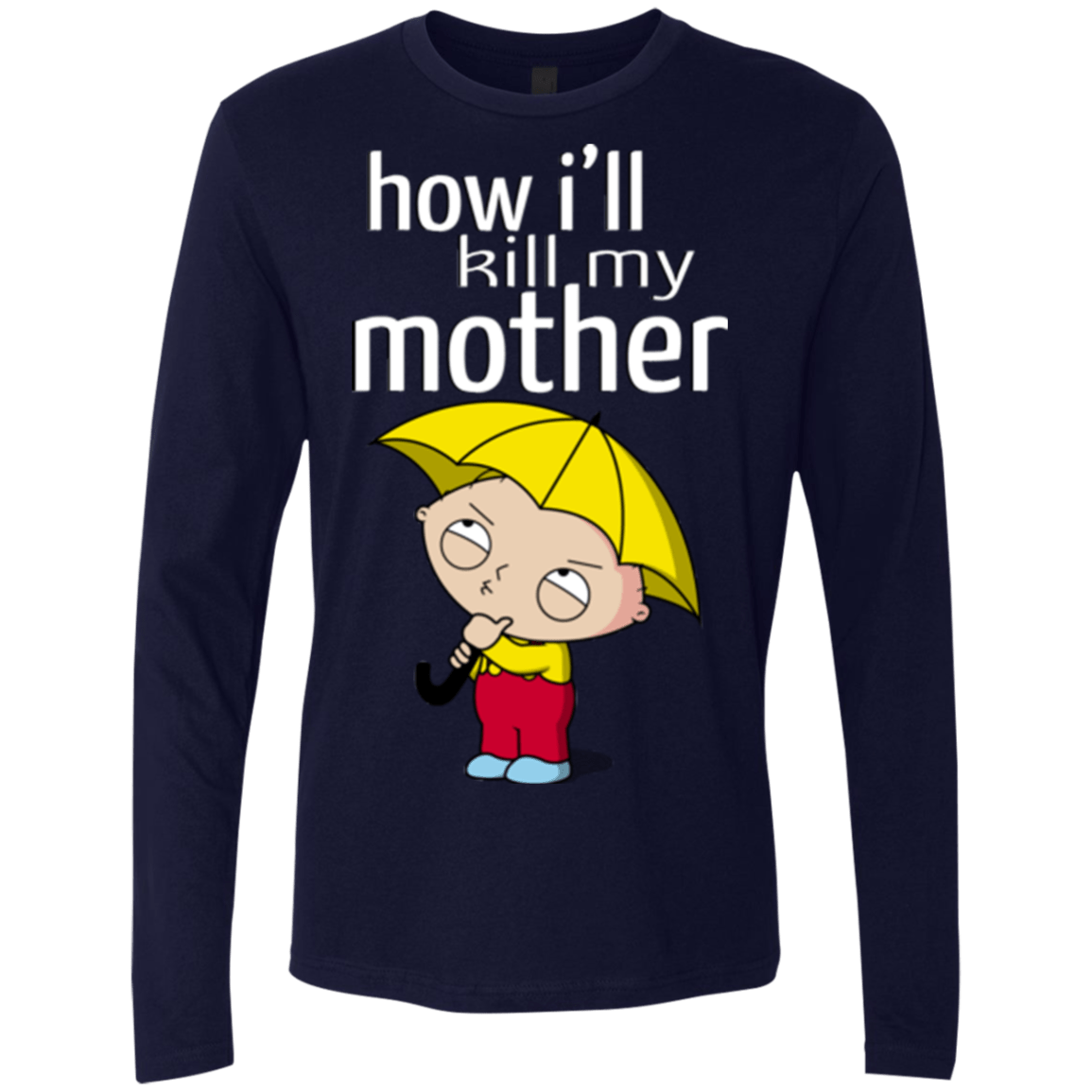 T-Shirts Midnight Navy / S HIKMM Men's Premium Long Sleeve