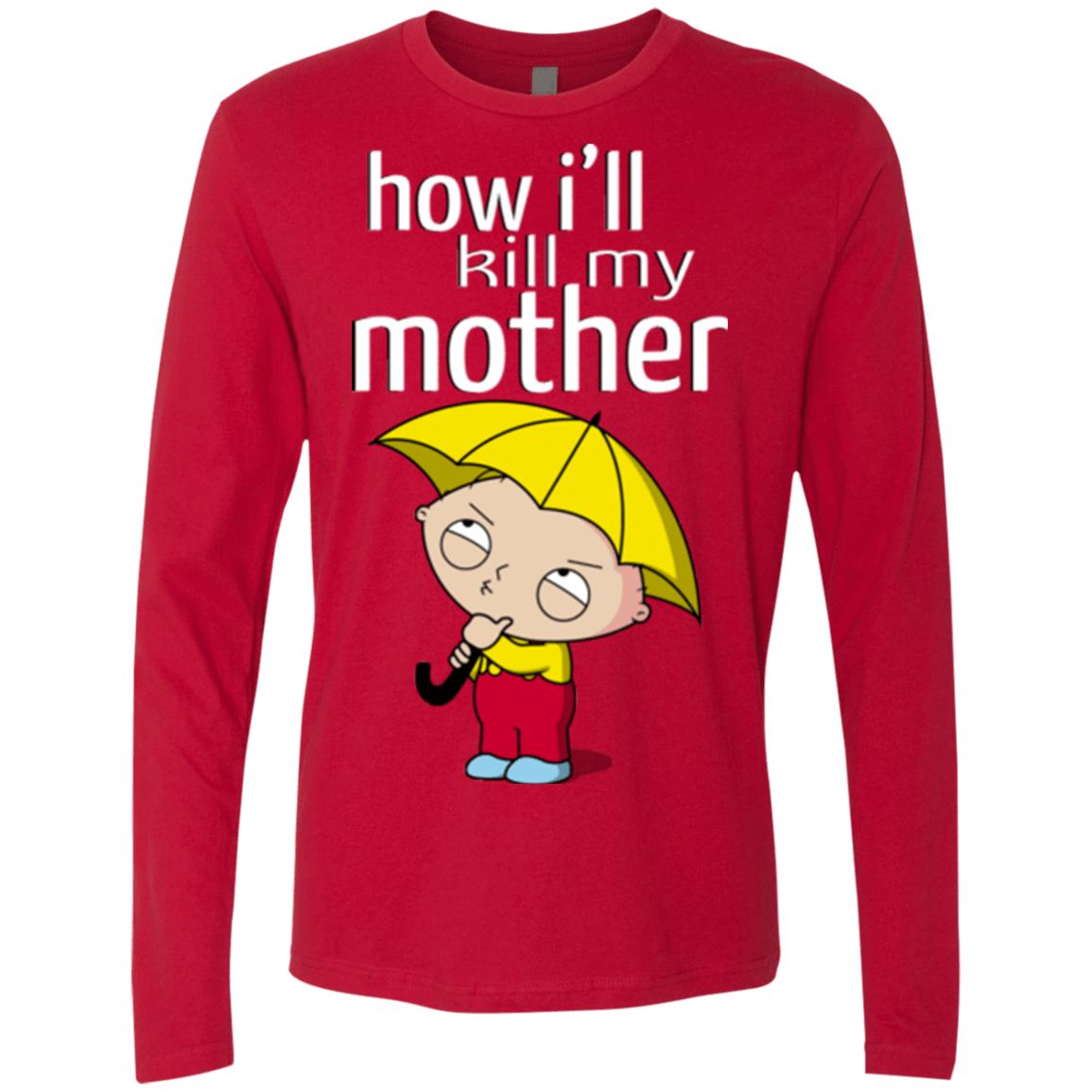 T-Shirts Red / S HIKMM Men's Premium Long Sleeve