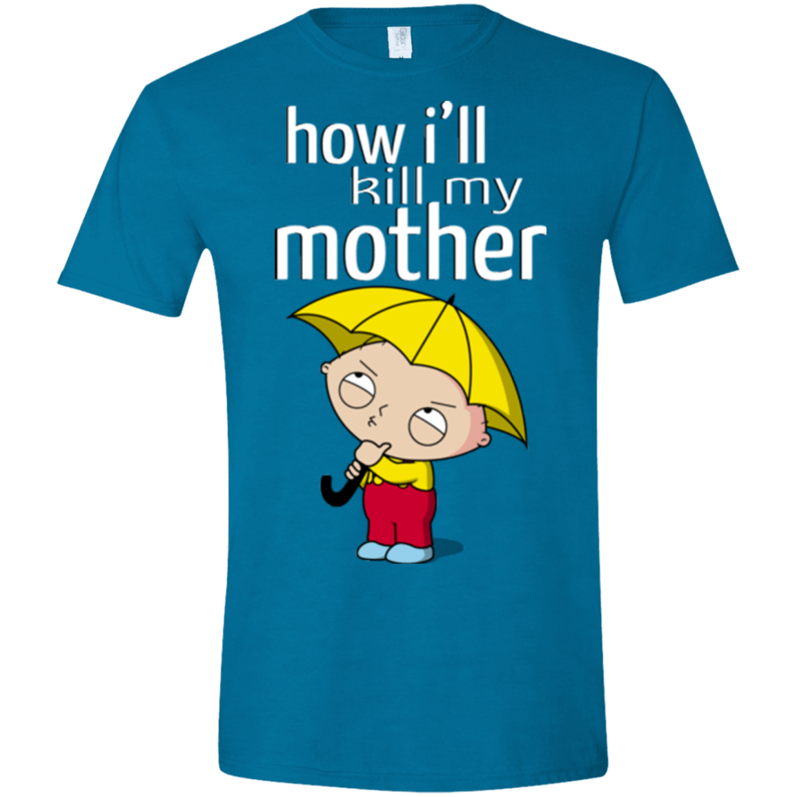 T-Shirts Antique Sapphire / S HIKMM Men's Semi-Fitted Softstyle