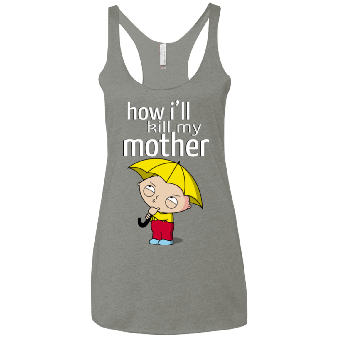 T-Shirts Venetian Grey / X-Small HIKMM Women's Triblend Racerback Tank