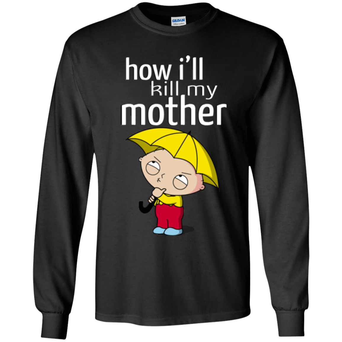 T-Shirts Black / YS HIKMM Youth Long Sleeve T-Shirt