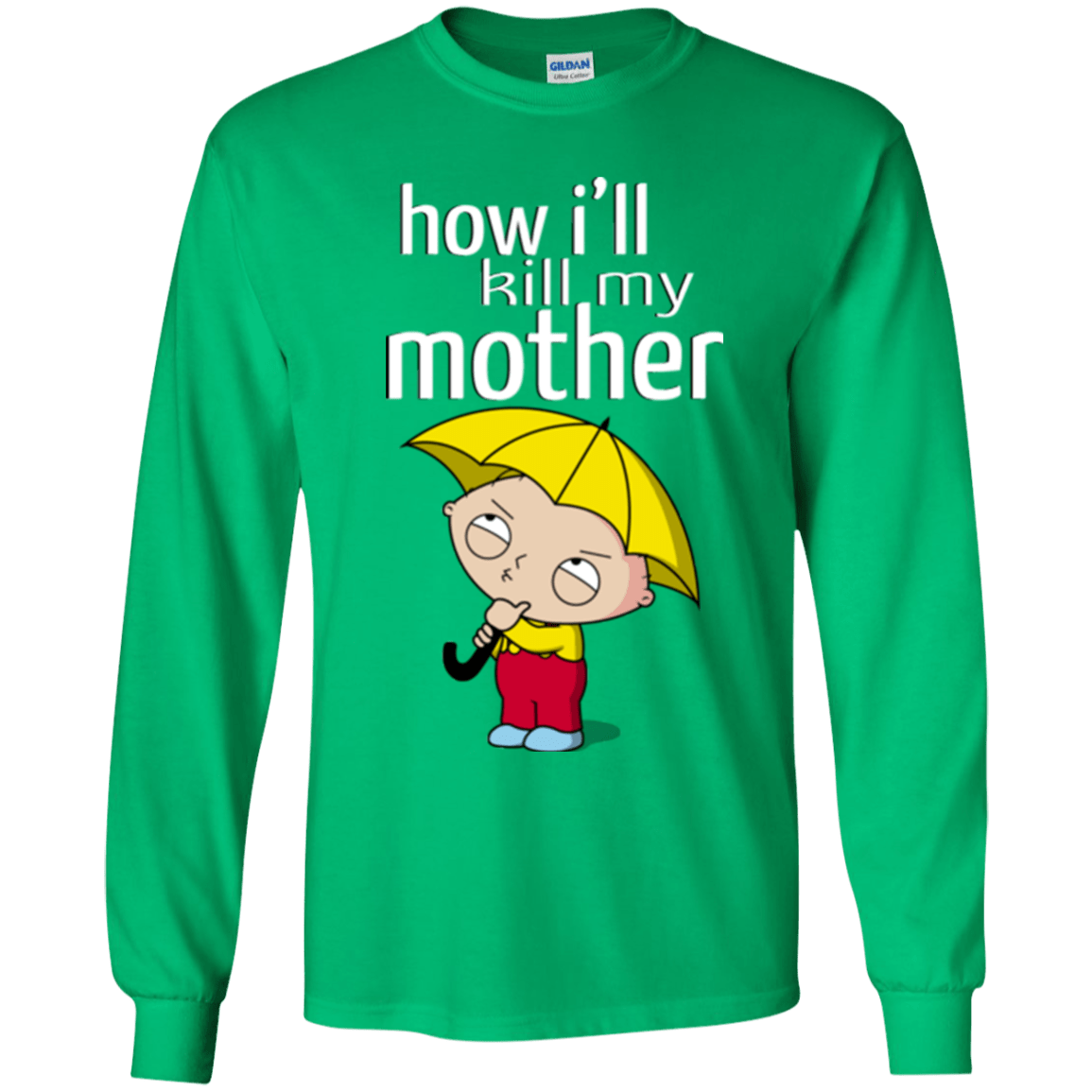 T-Shirts Irish Green / YS HIKMM Youth Long Sleeve T-Shirt