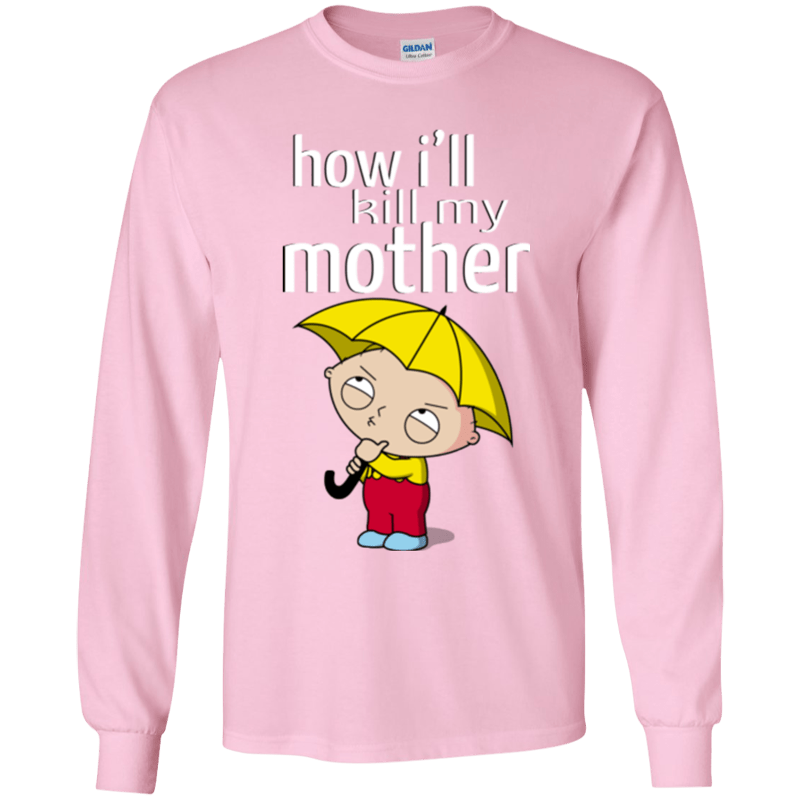 T-Shirts Light Pink / YS HIKMM Youth Long Sleeve T-Shirt