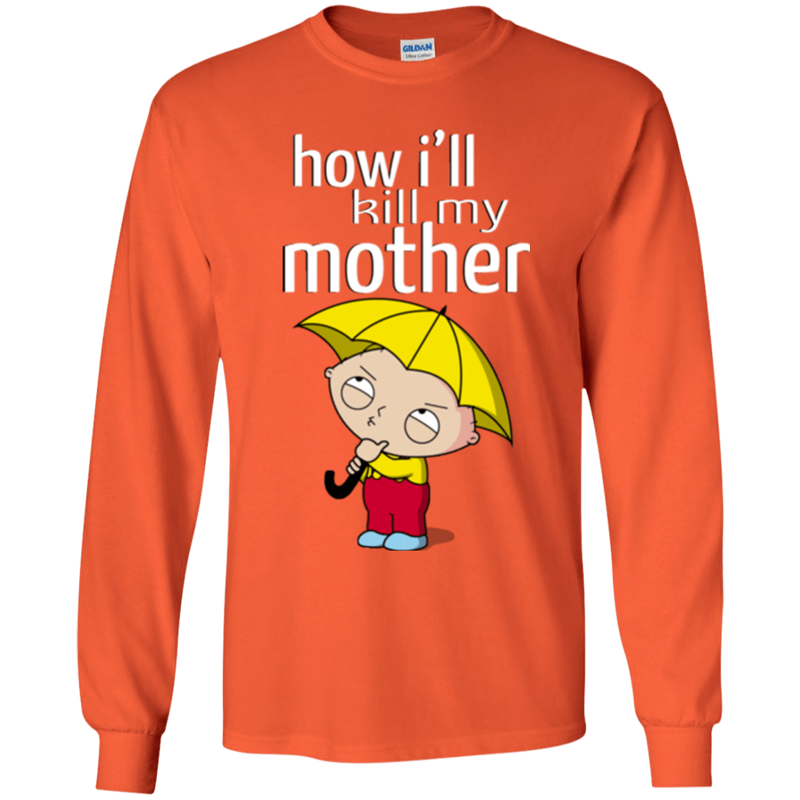 T-Shirts Orange / YS HIKMM Youth Long Sleeve T-Shirt