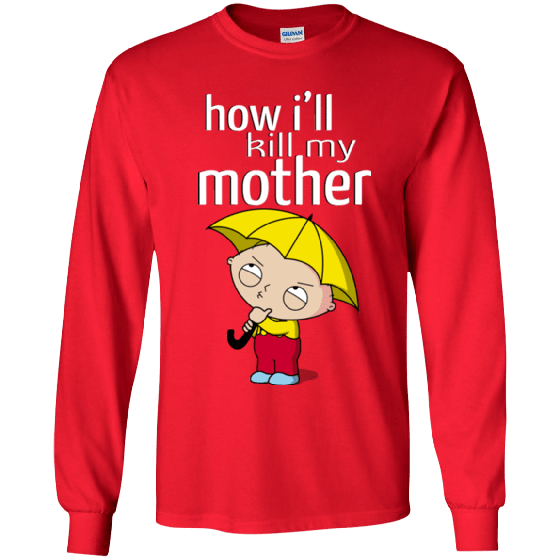 T-Shirts Red / YS HIKMM Youth Long Sleeve T-Shirt