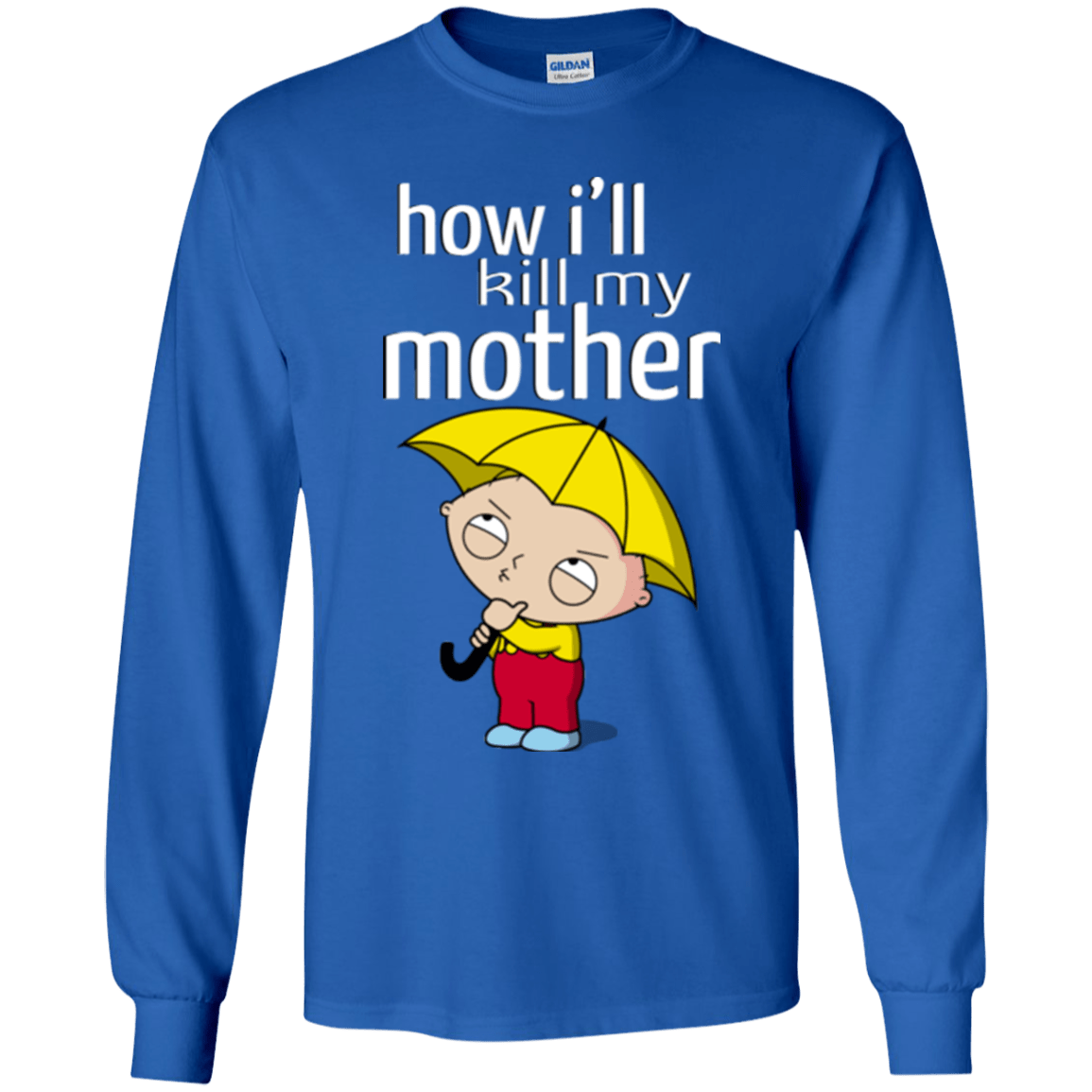 T-Shirts Royal / YS HIKMM Youth Long Sleeve T-Shirt