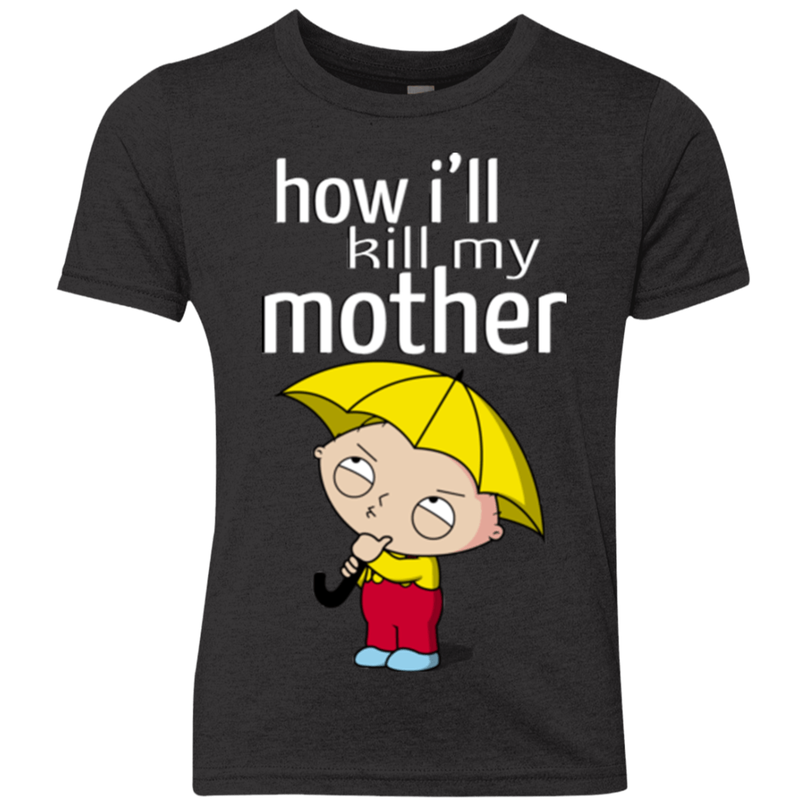 T-Shirts Vintage Black / YXS HIKMM Youth Triblend T-Shirt