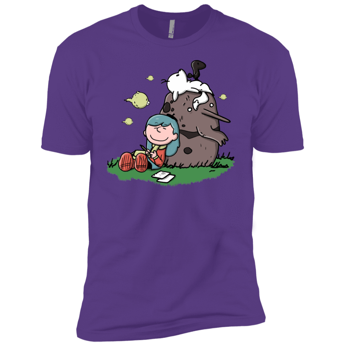 T-Shirts Purple Rush / YXS Hilda Brown Boys Premium T-Shirt