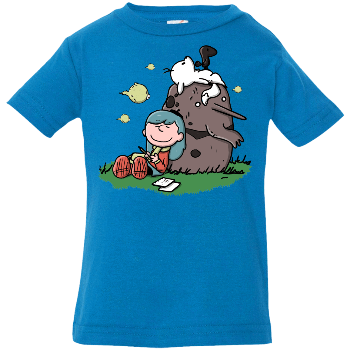 T-Shirts Cobalt / 6 Months Hilda Brown Infant Premium T-Shirt