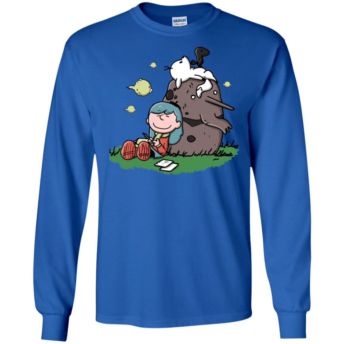 T-Shirts Royal / S Hilda Brown Men's Long Sleeve T-Shirt