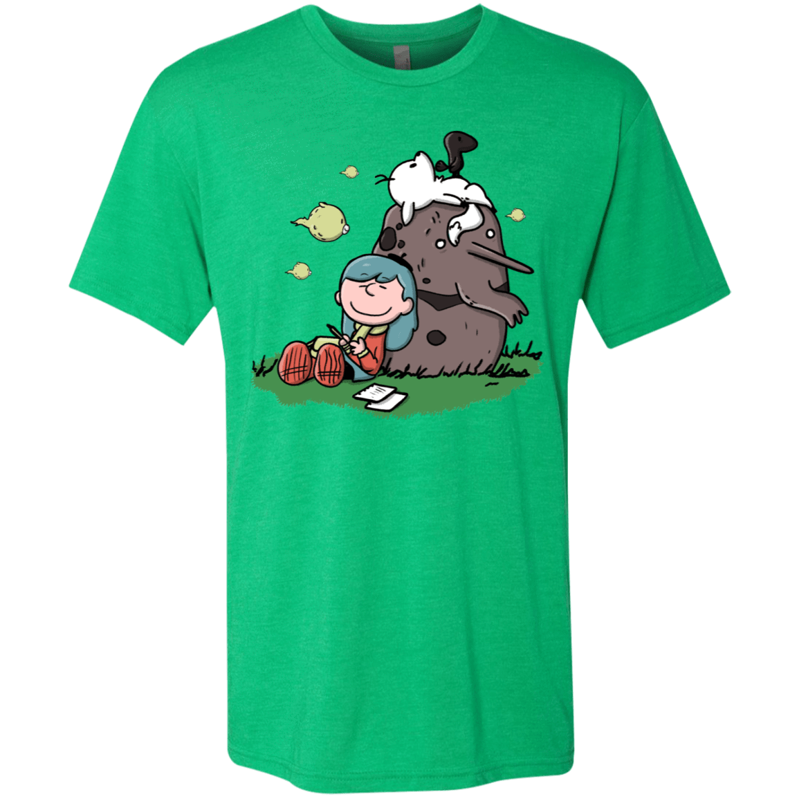 T-Shirts Envy / S Hilda Brown Men's Triblend T-Shirt