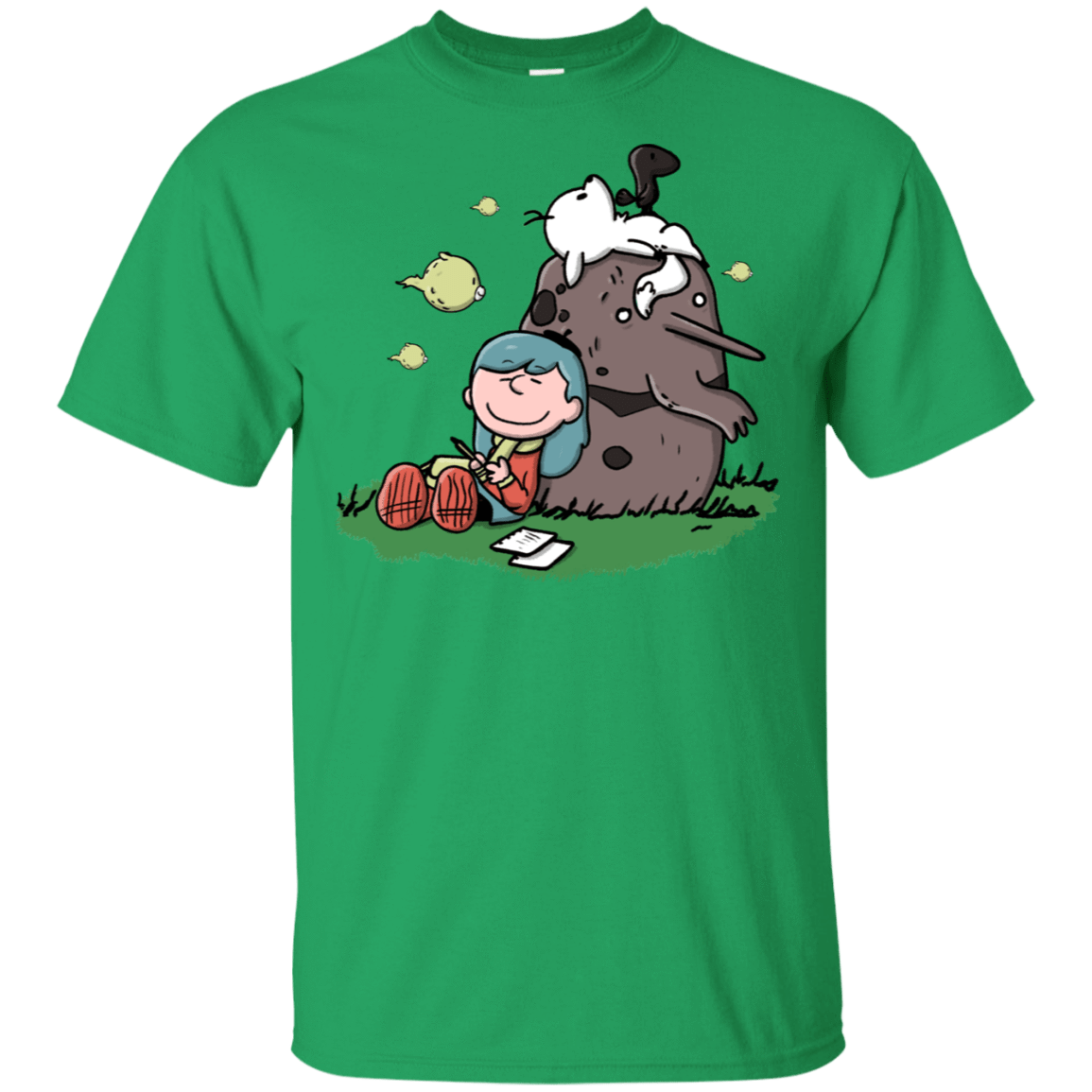 T-Shirts Irish Green / S Hilda Brown T-Shirt