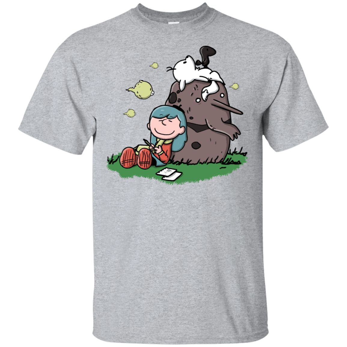 T-Shirts Sport Grey / S Hilda Brown T-Shirt