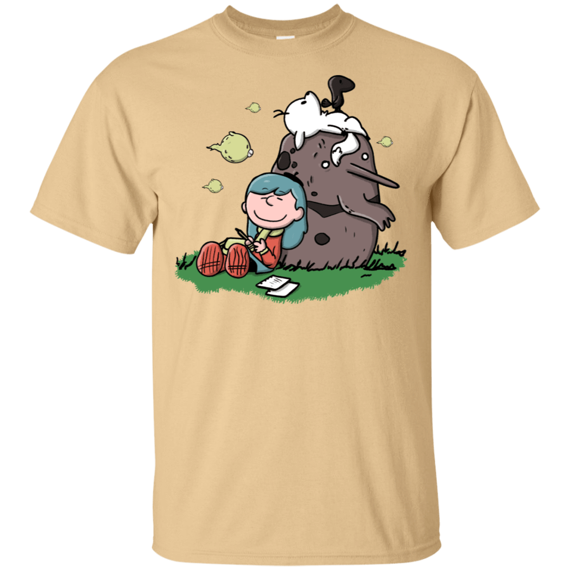 T-Shirts Vegas Gold / S Hilda Brown T-Shirt