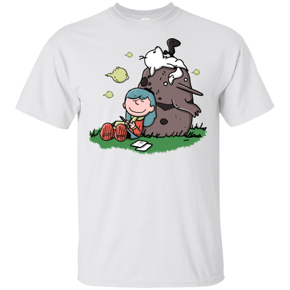 T-Shirts White / S Hilda Brown T-Shirt